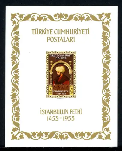 Türkei Block 5 postfrisch #JO829