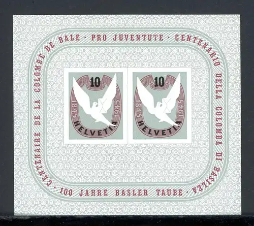 Schweiz Block 12 postfrisch Pro Juventute #JP024