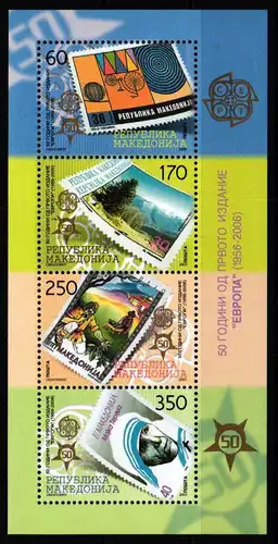 Mazedonien Block 13 postfrisch #JO568