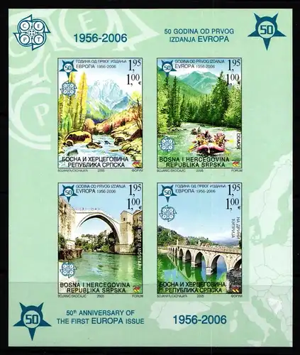 Bosnien Herzegowina (Serbische Republik) Block 13 B postfrisch #JO561