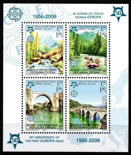 Bosnien Herzegowina (Serbische Republik) Block 13 A postfrisch #JO562