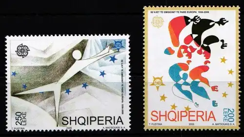 Albanien 3045-3046 postfrisch #JO595