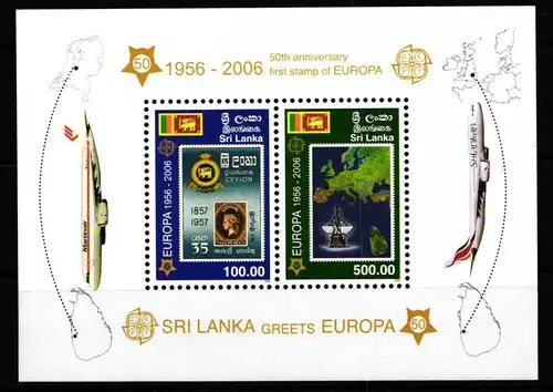 Sri Lanka Block 102 postfrisch #JO590