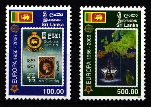Sri Lanka 1525-1526 postfrisch #JO589