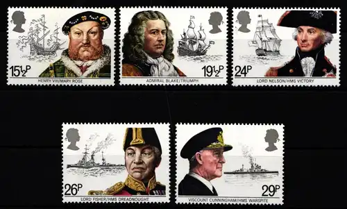 Großbritannien 918-922 postfrisch #JP205