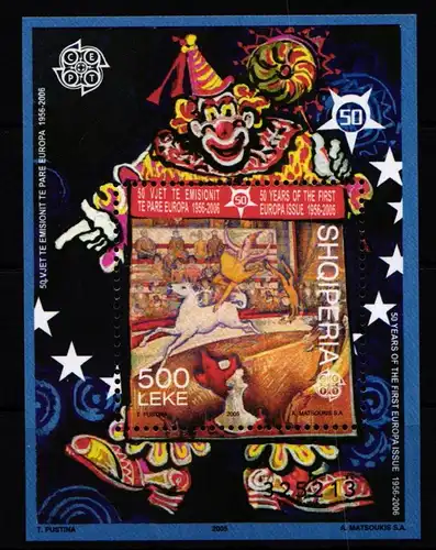 Albanien Block 157 postfrisch #JO594