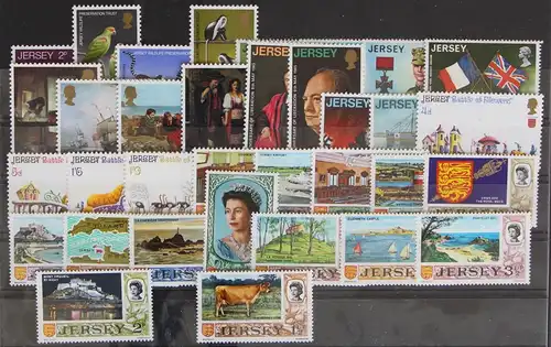 Jersey Jahrgang 1970 - 1971 kpl. postfrisch #JJ646