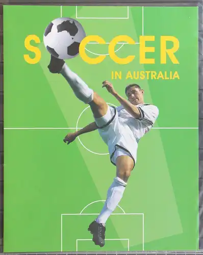Australien im Folder 2661-2664 + Kleinbogen postfrisch Fußball #JJ621