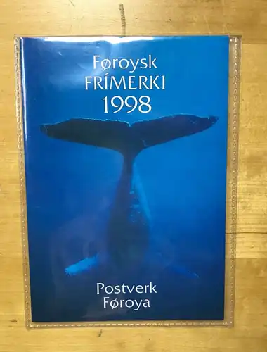 Färöer Jahresmappe 1998 postfrisch #HC218