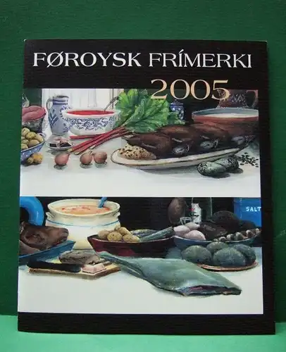 Färöer Jahresmappe 2005 postfrisch #HC211