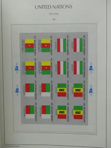 Europa Union ab 1951-1980 postfrisch besammelt im Leuchtturm Vordruck #LX786