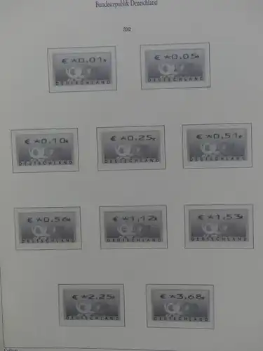 BRD Bund Collecta Vordruck 2001-07 Vordruck #LX835