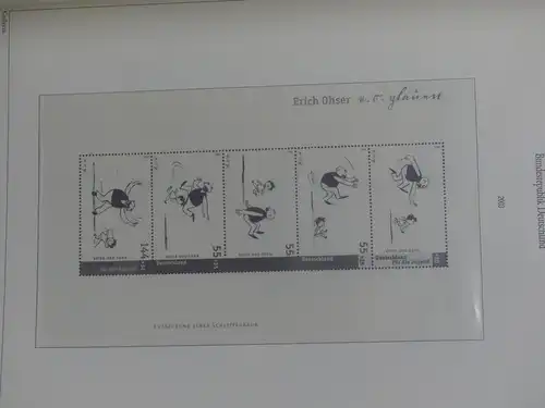 BRD Bund Collecta Vordruck 2001-07 Vordruck #LX835