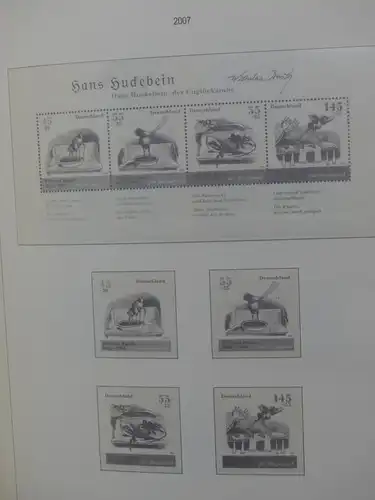 BRD Bund Collecta Vordruck 2001-07 Vordruck #LX835