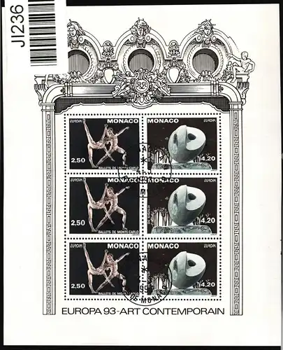 Cept Jahrgang 1993 kpl ohne Weißrussland gestempelt #JI236