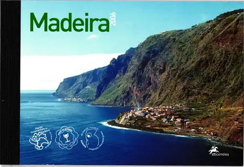 Madeira gestempelt Markenheft 19 mit H-Blatt 24-33 #JH535