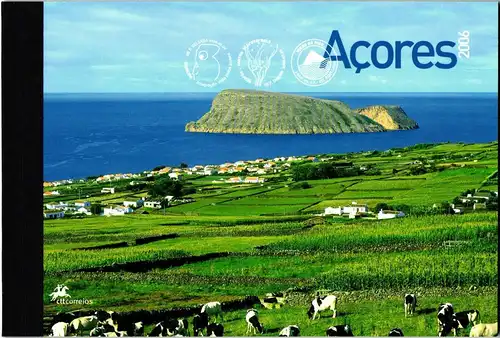 Azoren gestempelt Markenheft 18 mit H-Blatt 23-30 #JH542