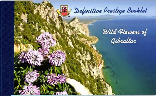Gibraltar 1092-1104 gestempelt Markenheft mit Ersttagsstempel / Blumen #JH538