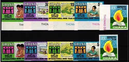 Ghana 458-492 A+B postfrisch Literatur #JH121