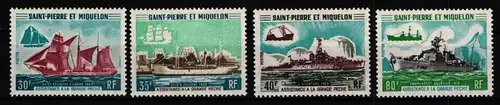 St. Pierre et Miquelon 467-470 postfrisch Schiffe #JH299