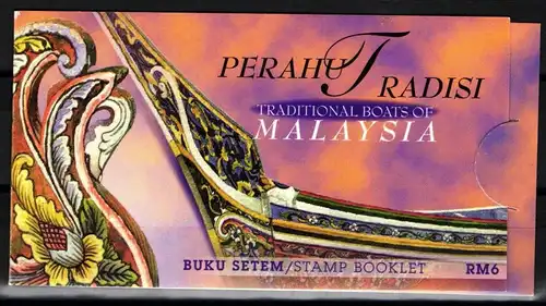 Malaysia 887-890 postfrisch Markenheft / Schiffe #JH364