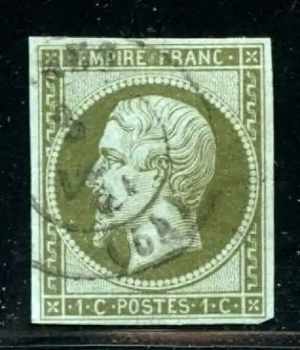 Frankreich 10 a gestempelt #IS758