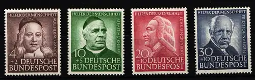 BRD Bund 173-176 postfrisch Hauptwert geprüft Schlegel BPP #JL455