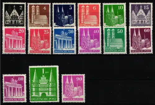 Bi-Zone 73-97 eg postfrisch wichtige geprüft, 2x Kurzbefund Stremmler #JL582