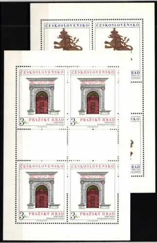 Tschechoslowakei 2584-2585 postfrisch als Kleinbögen #JI578