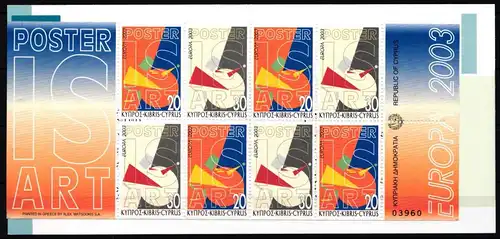 Zypern MH 4 postfrisch CEPT #JI297