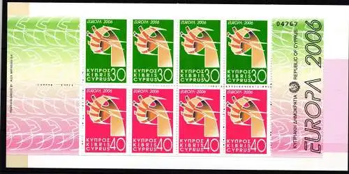 Zypern MH 8 postfrisch Cept #JI304