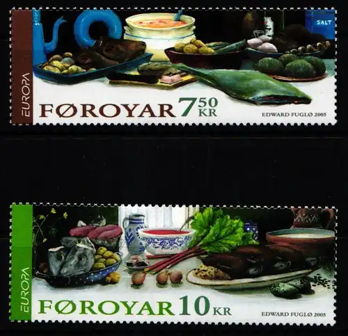 Färöer 528-529 postfrisch #JP244