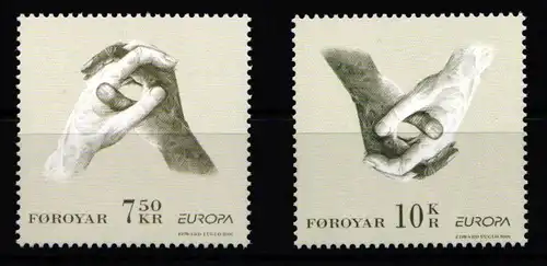 Färöer 574-575 postfrisch #JP229