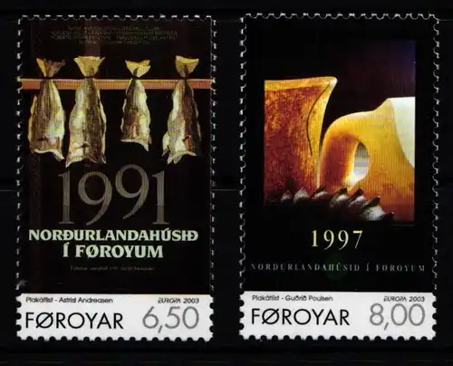 Färöer 448-449 postfrisch #JP253