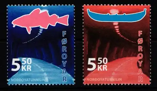 Färöer 572-573 postfrisch #JP228