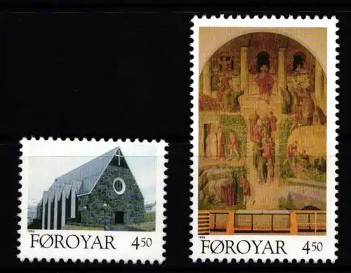 Färöer 308-309 postfrisch #JP241