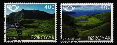 Färöer 276-277 gestempelt #JP266