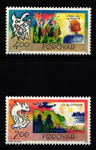 Färöer 278-279 postfrisch #JP264