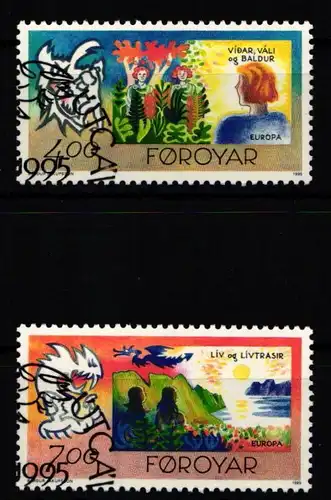 Färöer 278-279 gestempelt #JP263