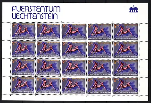 Liechtenstein 987 postfrisch als Kleinbogen #JI665