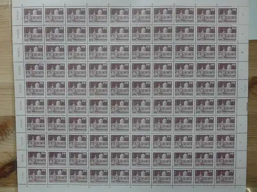 DDR 2602 v postfrisch Bogen ungefaltet #JP481