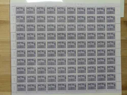DDR 2541 postfrisch Bogen ungefaltet #JP474