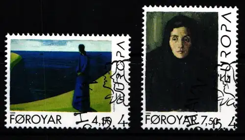 Färöer 296-297 gestempelt #JP308
