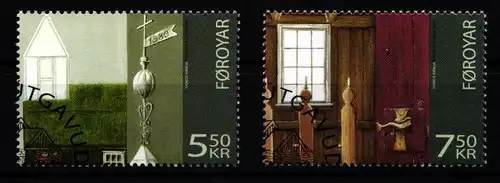 Färöer 584-585 gestempelt #JP301