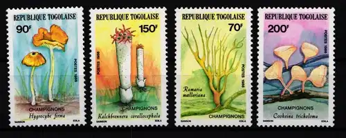Togo 1966-1969 postfrisch Pilze #JA971