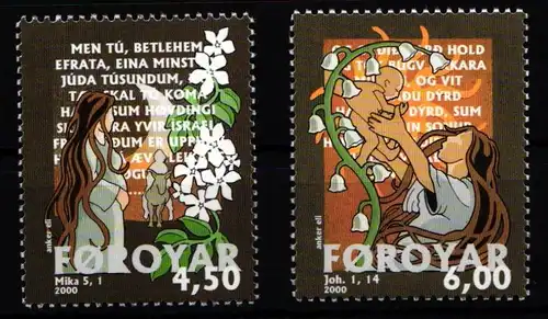 Färöer 385-386 postfrisch #JP336