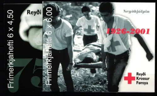 Färöer 391-392 gestempelt als Markenheftchen #JP371