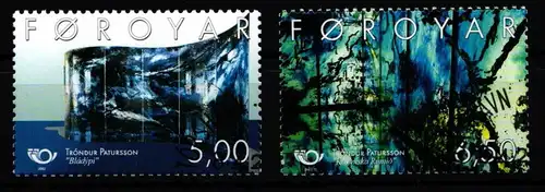 Färöer 421-422 gestempelt #JP350