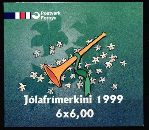 Färöer 367 gestempelt als Markenheftchen #JP384