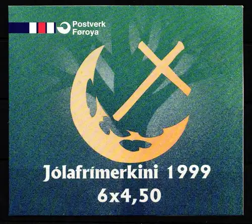 Färöer 366 gestempelt als Markenheftchen #JP381